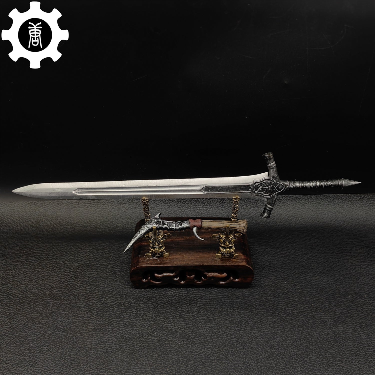 3D Printed 1:6 Scale Farron Greatsword Abyss Watchers Dagger