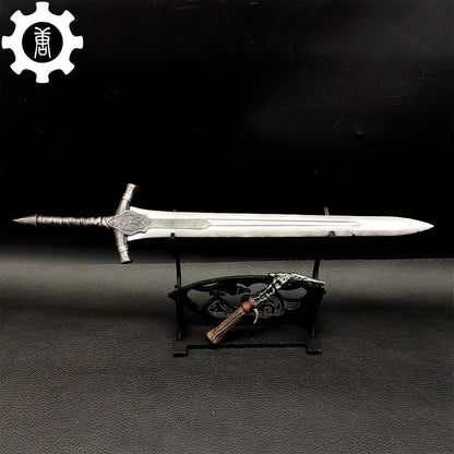 3D Printed 1:6 Scale Farron Greatsword Abyss Watchers Dagger