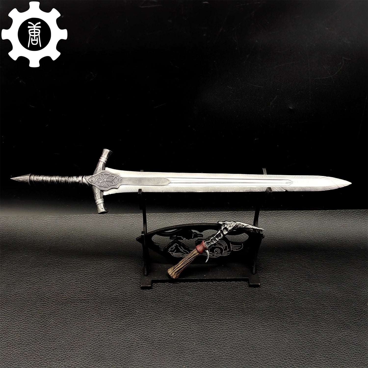 3D Printed 1:6 Scale Farron Greatsword Abyss Watchers Dagger