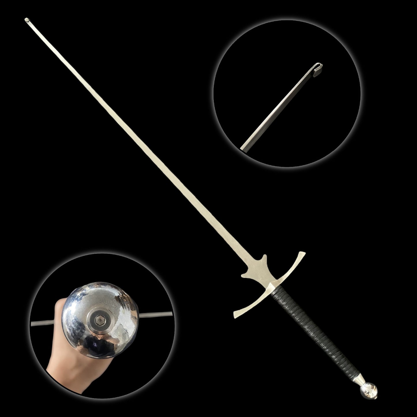 Prime Steel Claymore Training Sword Fencing Practice Sword