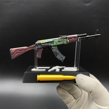 CSGO Fire Serpent AK47 New Metal Miniature Tiny Gun