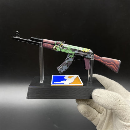 CSGO Fire Serpent AK47 New Metal Miniature Tiny Gun