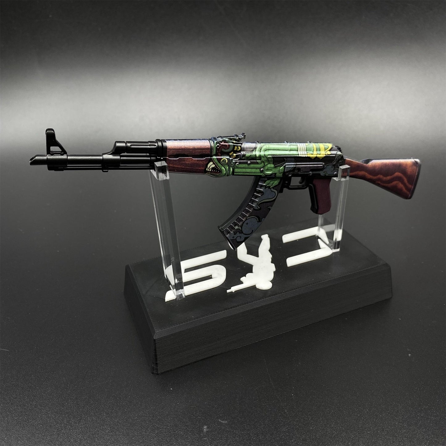 CSGO Fire Serpent AK47 New Metal Miniature Tiny Gun