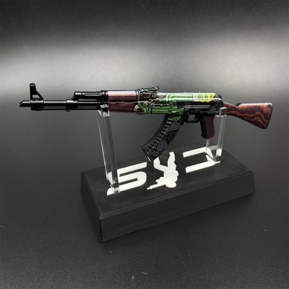 CSGO Fire Serpent AK47 New Metal Miniature Tiny Gun