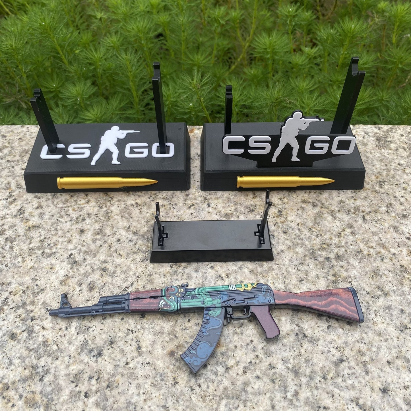 CSGO Fire Serpent AK47 New Metal Miniature Tiny Gun