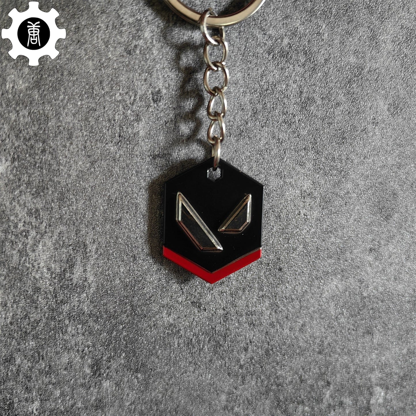 Val Fist Keychain Backpack Pendant