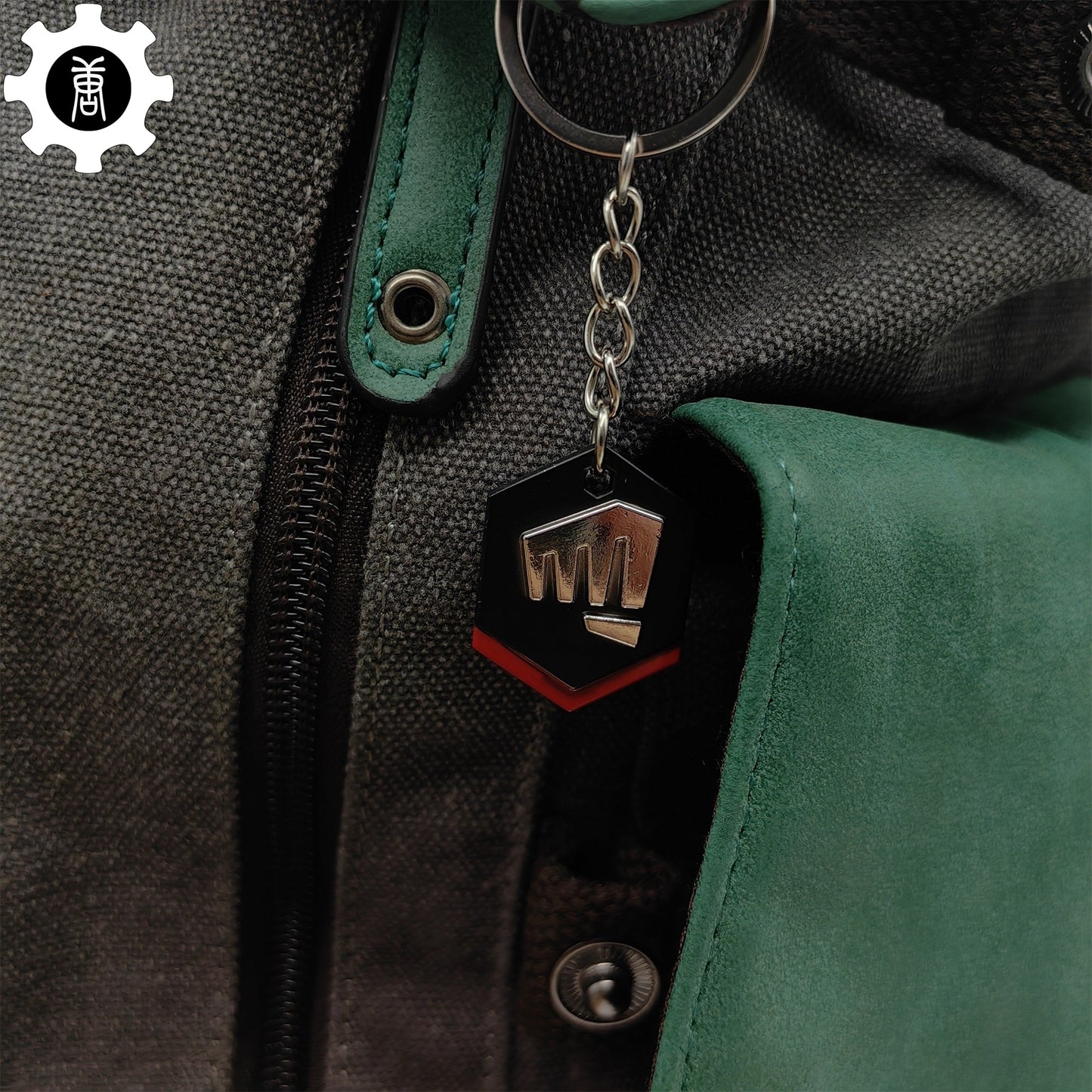 Val Fist Keychain Backpack Pendant