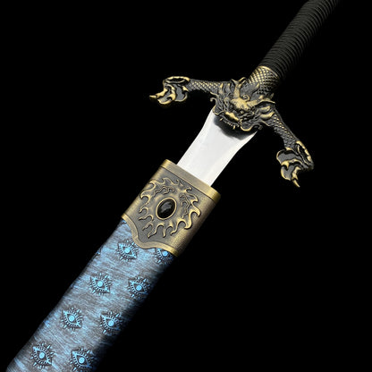 Chinese Style Life-size Flying Dragon Battleb Sword Replica