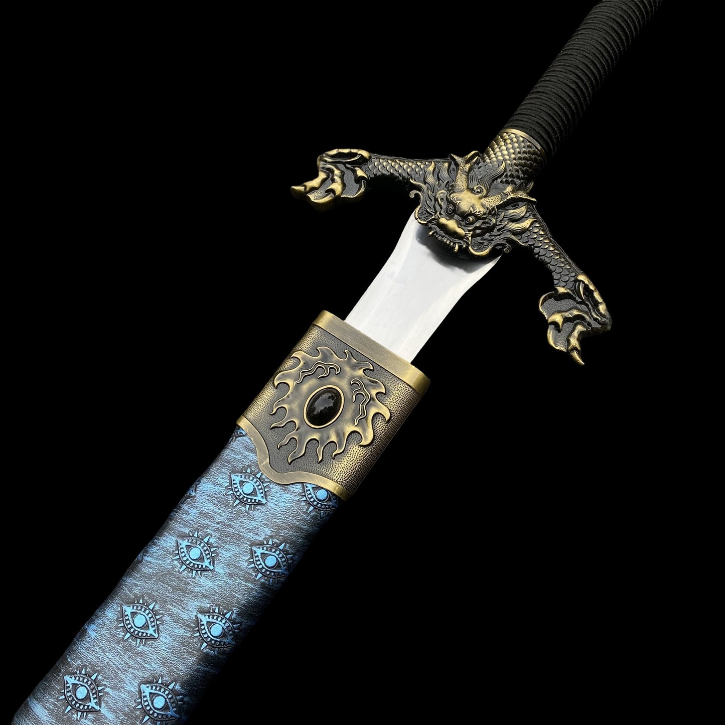 Chinese Style Life-size Flying Dragon Battleb Sword Replica