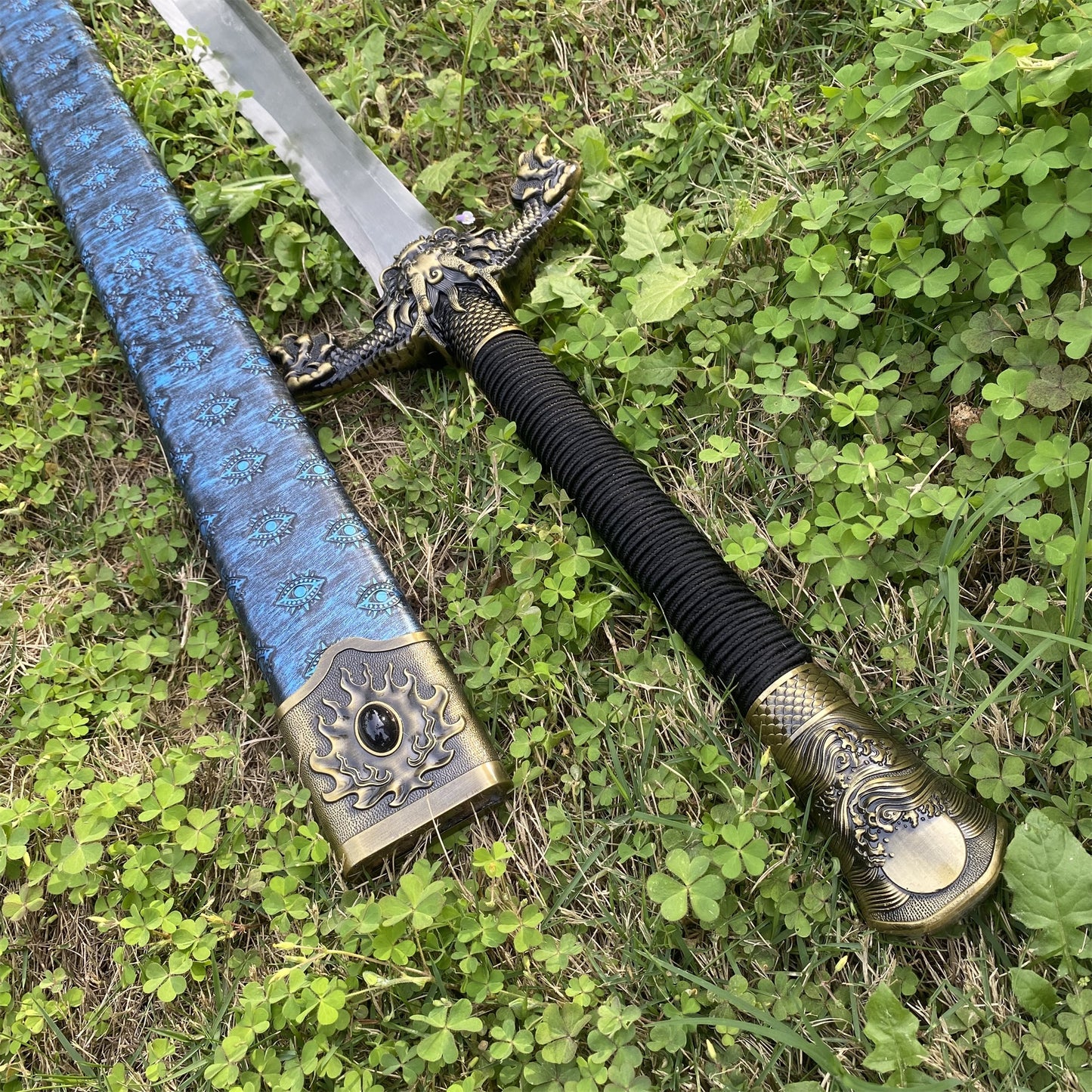 Chinese Style Life-size Flying Dragon Battleb Sword Replica
