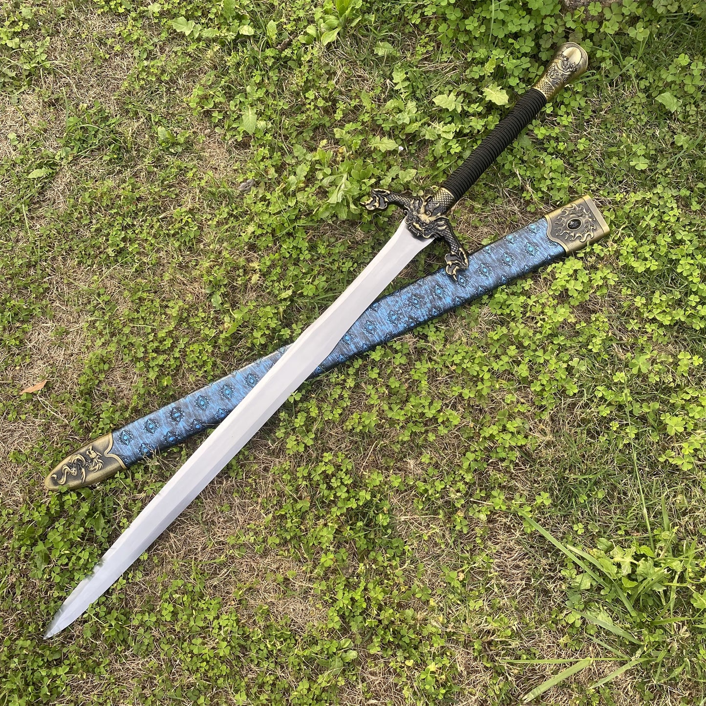 Chinese Style Life-size Flying Dragon Battleb Sword Replica