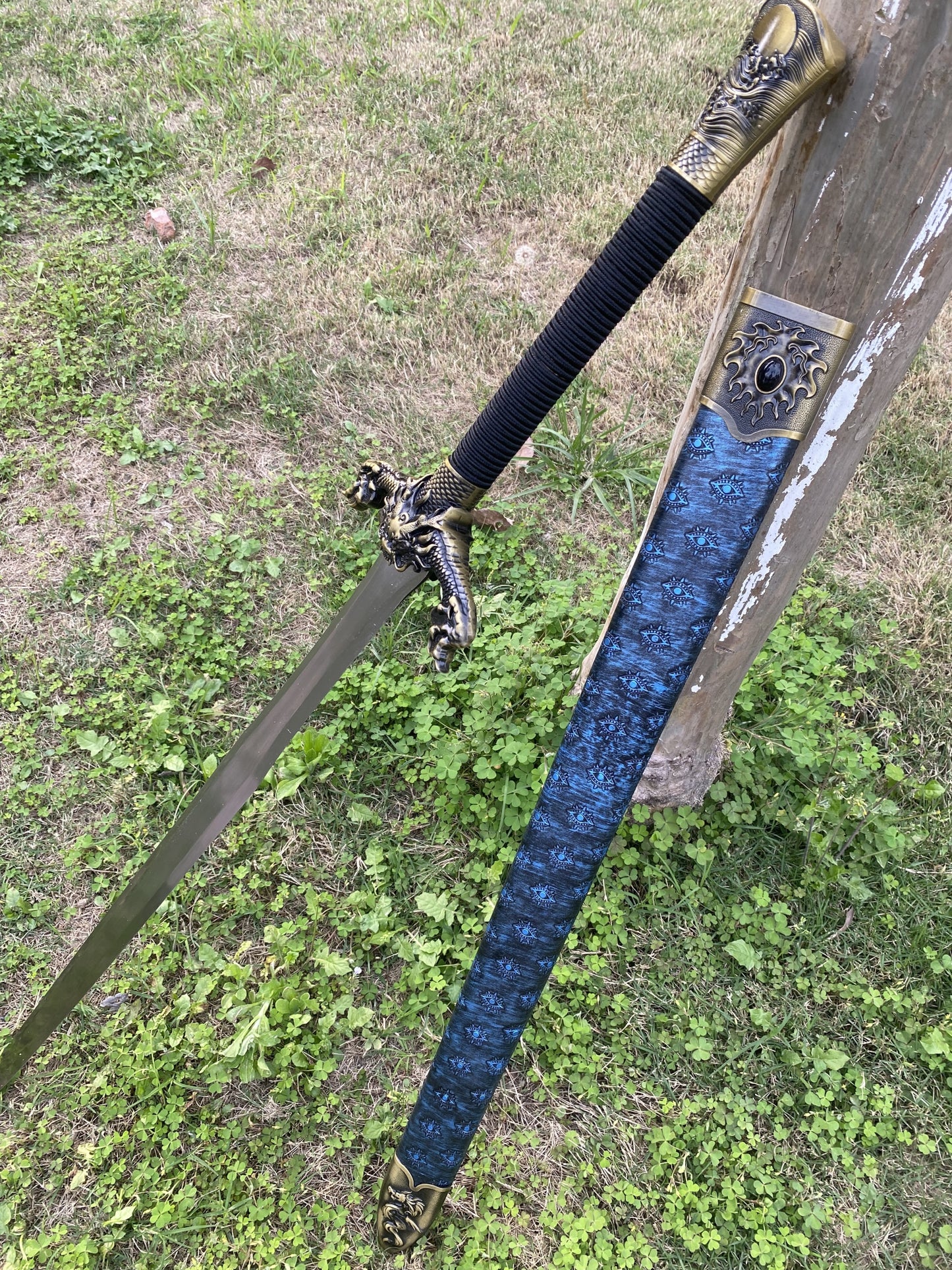 Chinese Style Life-size Flying Dragon Battleb Sword Replica
