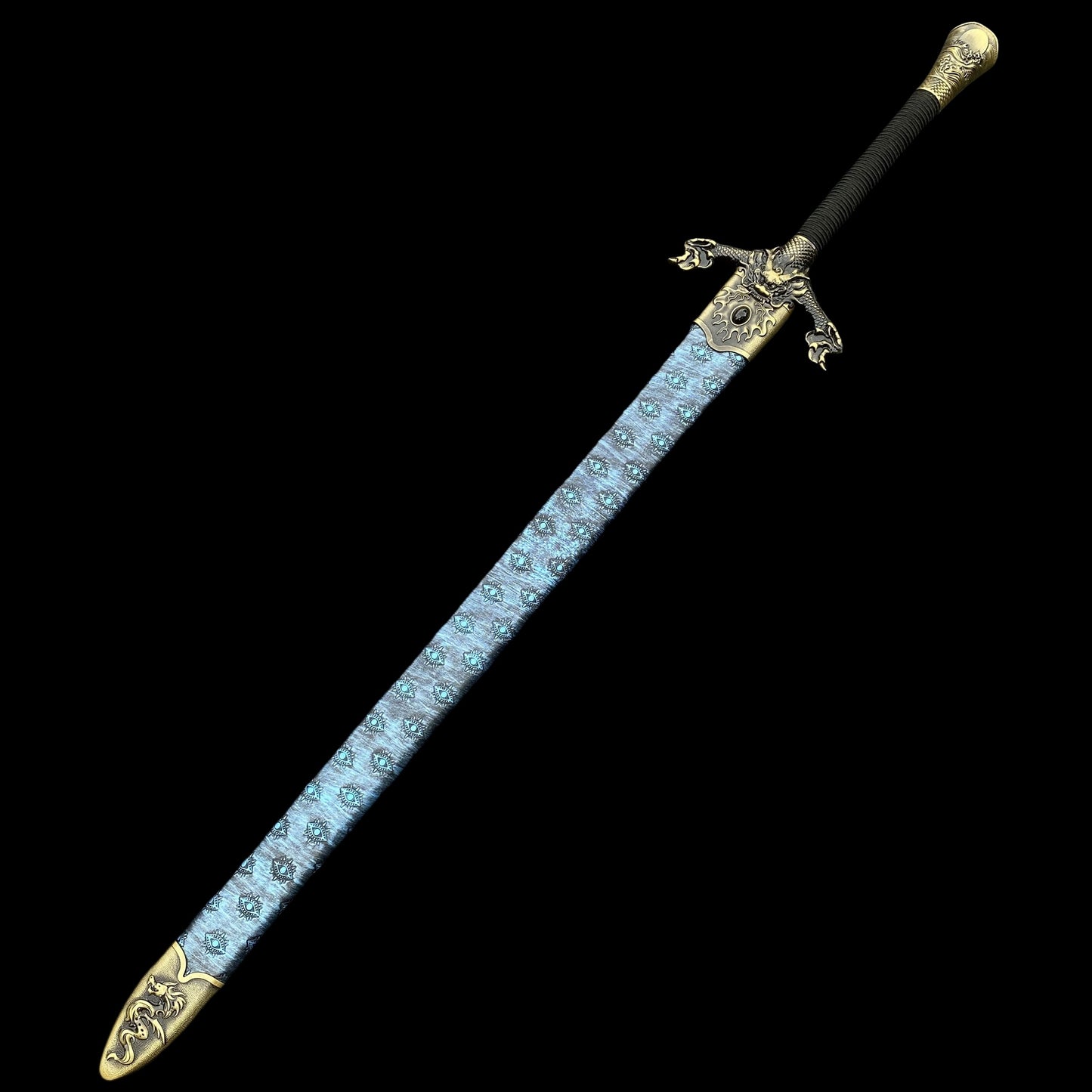 Chinese Style Life-size Flying Dragon Battleb Sword Replica