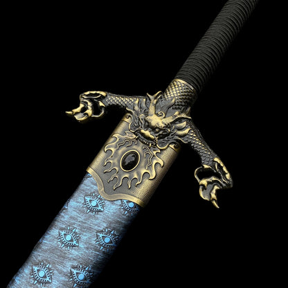 Chinese Style Life-size Flying Dragon Battleb Sword Replica
