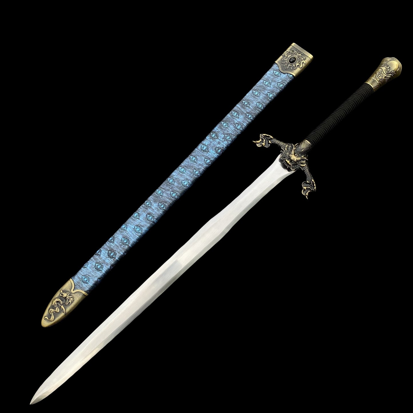 Chinese Style Life-size Flying Dragon Battleb Sword Replica