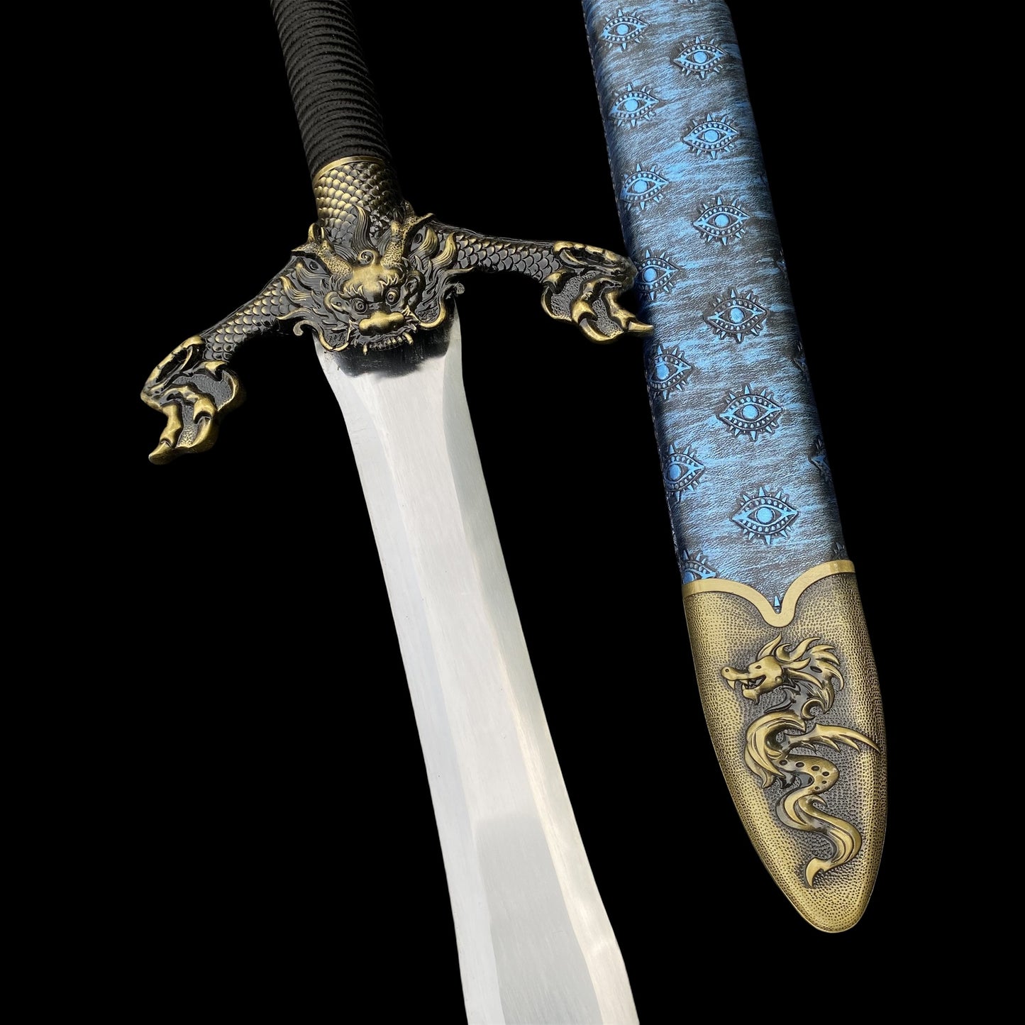 Chinese Style Life-size Flying Dragon Battleb Sword Replica