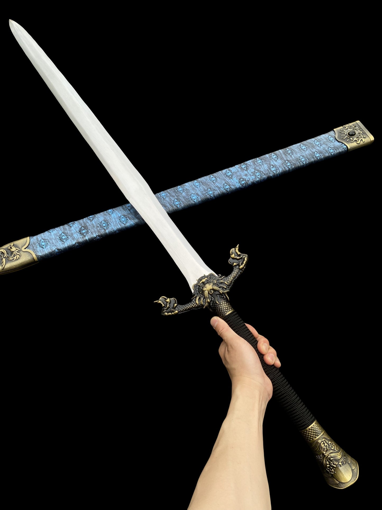 Chinese Style Life-size Flying Dragon Battleb Sword Replica