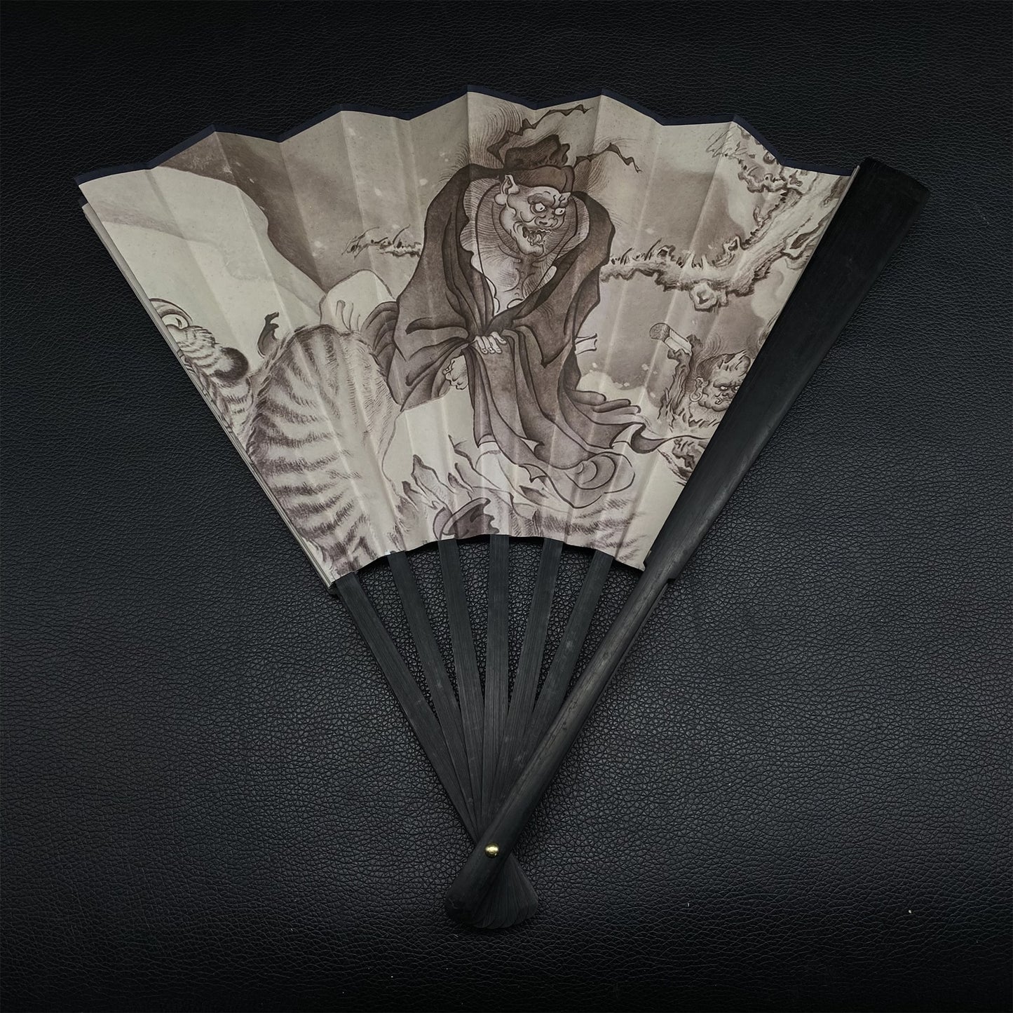 Black Myth Zhong Kui's Ghost Catching Folding Fan