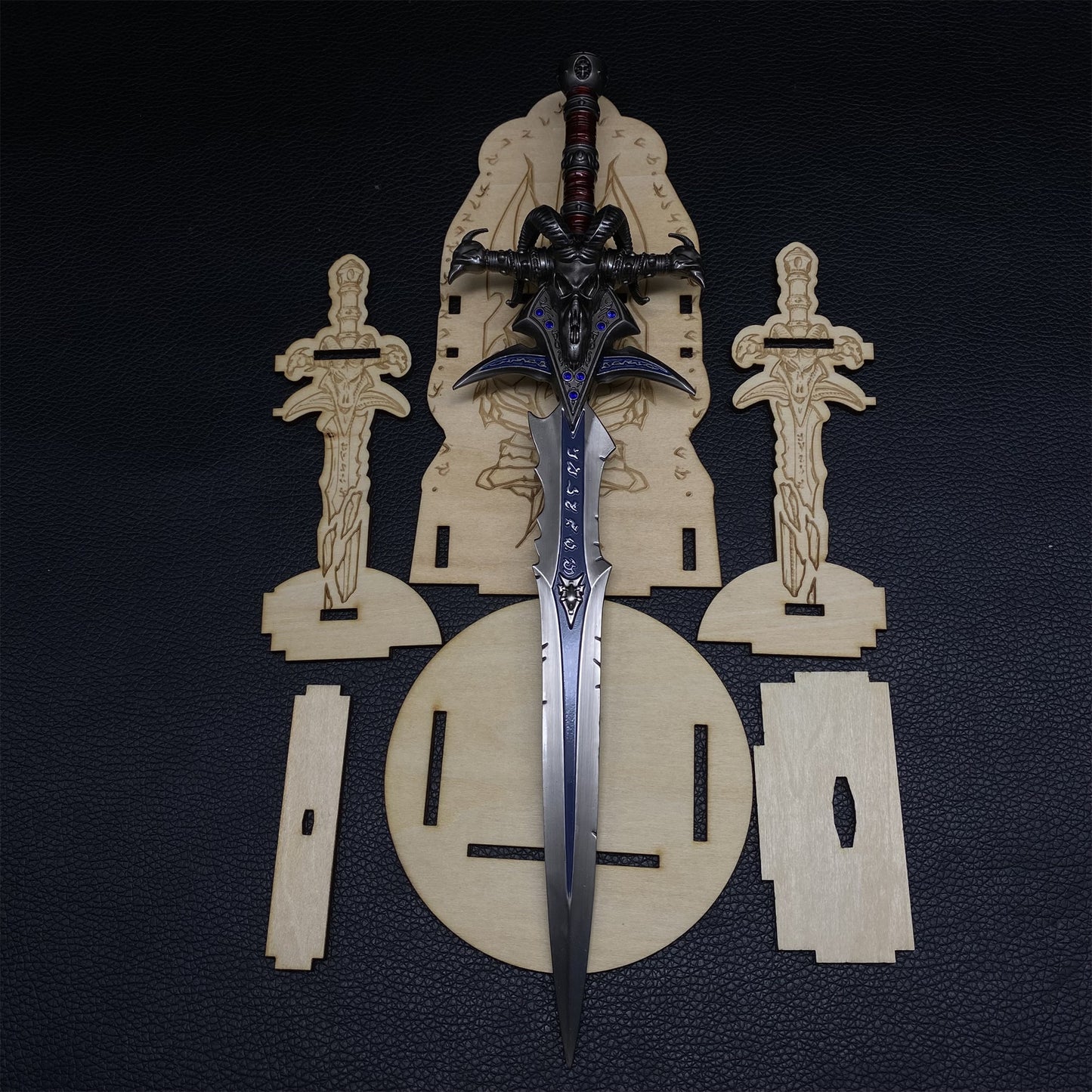 Metal Lich King Frostmourne Miniature-WOW Game Collectibles