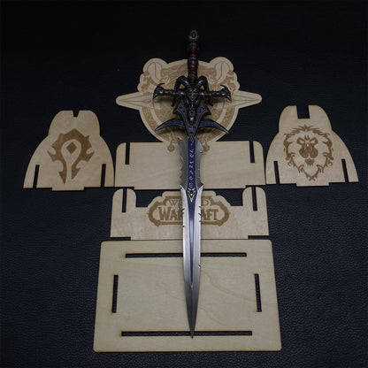 Metal Lich King Frostmourne Miniature-WOW Game Collectibles