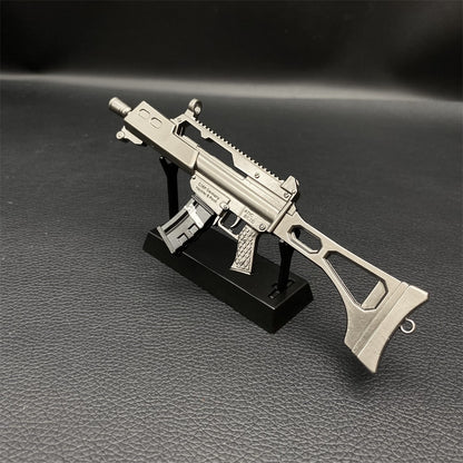 Metal G36K Miniature Black Burst Rifle 15.5CM/6.1"