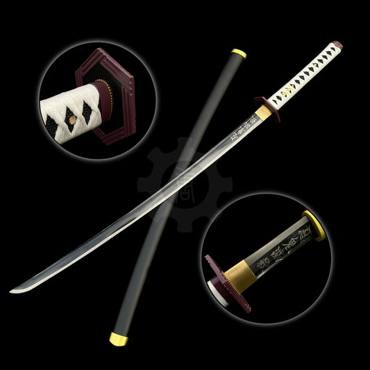 Giyu Nichrin Sword Katana 1045 Carbon Steel Version