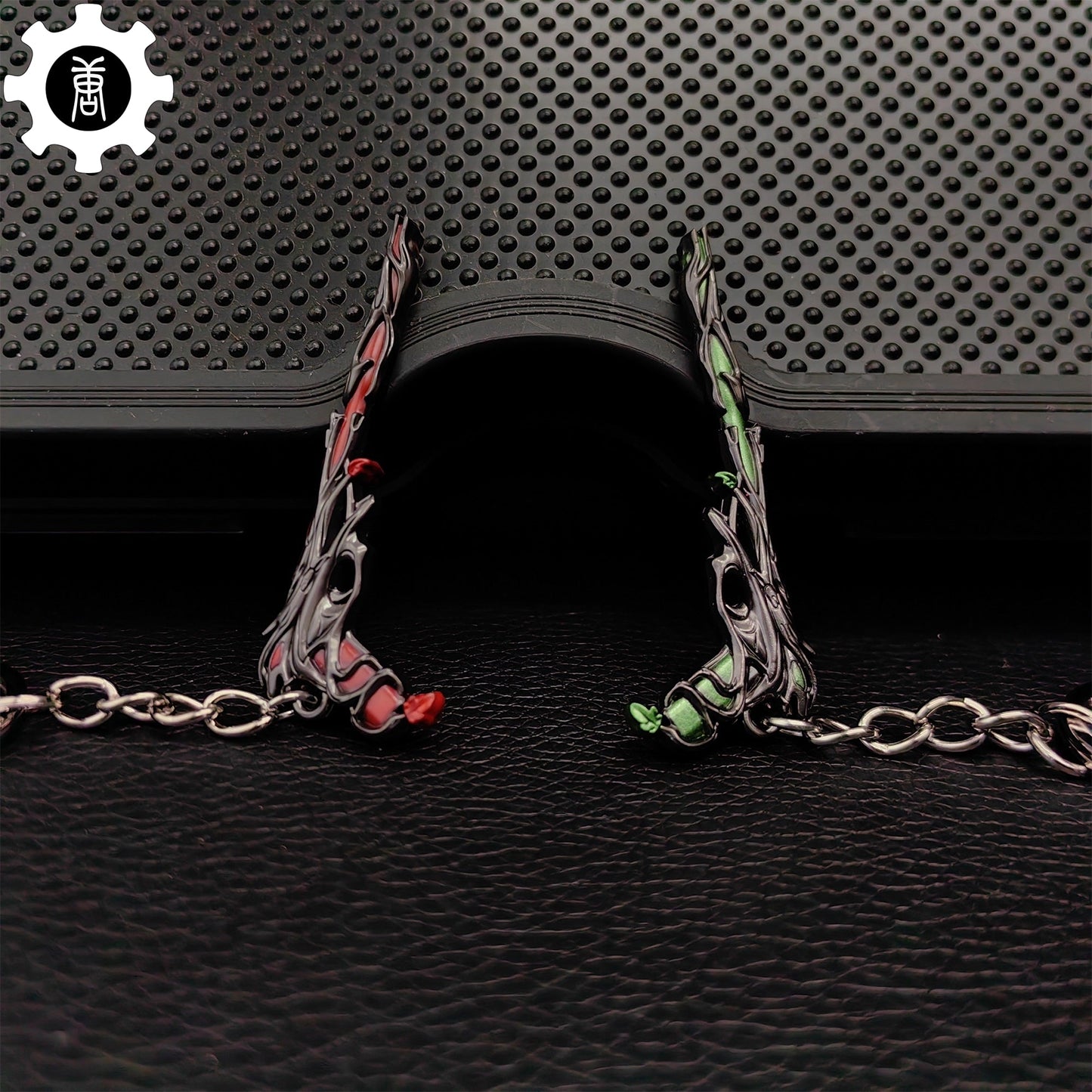 Metal Gaia's Vengeance Ghost Gun Tiny KeyChain Pendant