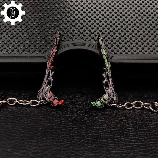 Metal Gaia's Vengeance Ghost Gun Tiny KeyChain Pendant