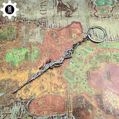 Mini Gaia's Vengeance Marshal Gun Keychain Metal Pendant