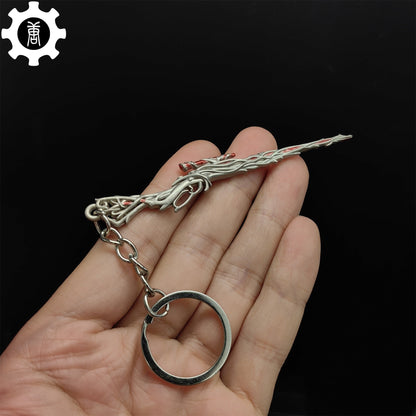 Mini Gaia's Vengeance Marshal Gun Keychain Metal Pendant