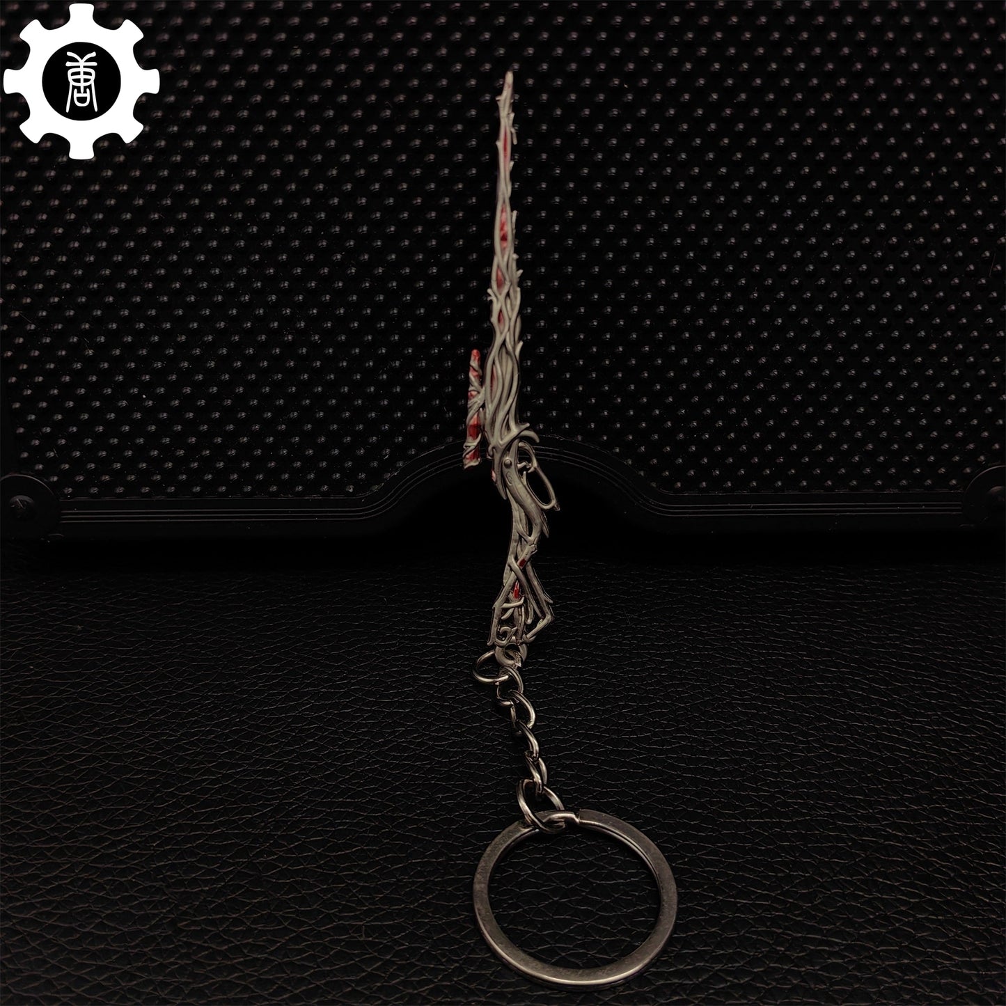 Mini Gaia's Vengeance Marshal Gun Keychain Metal Pendant
