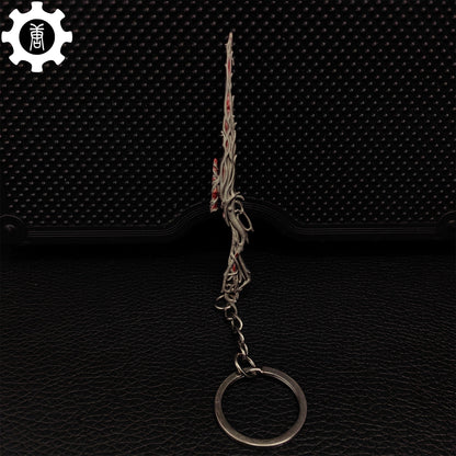 Mini Gaia's Vengeance Marshal Gun Keychain Metal Pendant