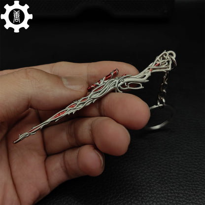 Mini Gaia's Vengeance Marshal Gun Keychain Metal Pendant