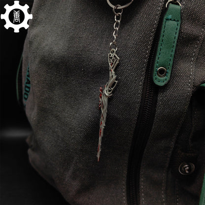Mini Gaia's Vengeance Marshal Gun Keychain Metal Pendant