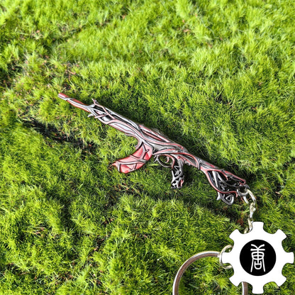 Gaia's Vengeance Vandal Keychain Gamer Gift 3 Colors Option
