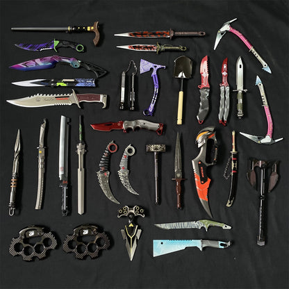 Arena Breakout Game Knife Metal Replica For Collection