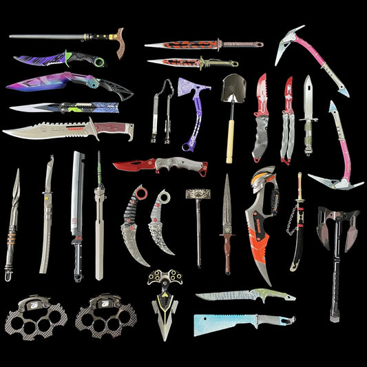 Arena Breakout Game Knife Metal Replica For Collection