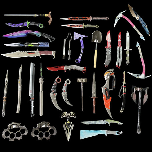 Arena Breakout Game Knife Metal Replica For Collection
