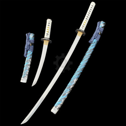 Lord Jin Sakai Katana Wakizashi Carbon Steel Version