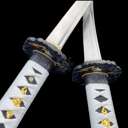 Lord Jin Sakai Katana Wakizashi Carbon Steel Version