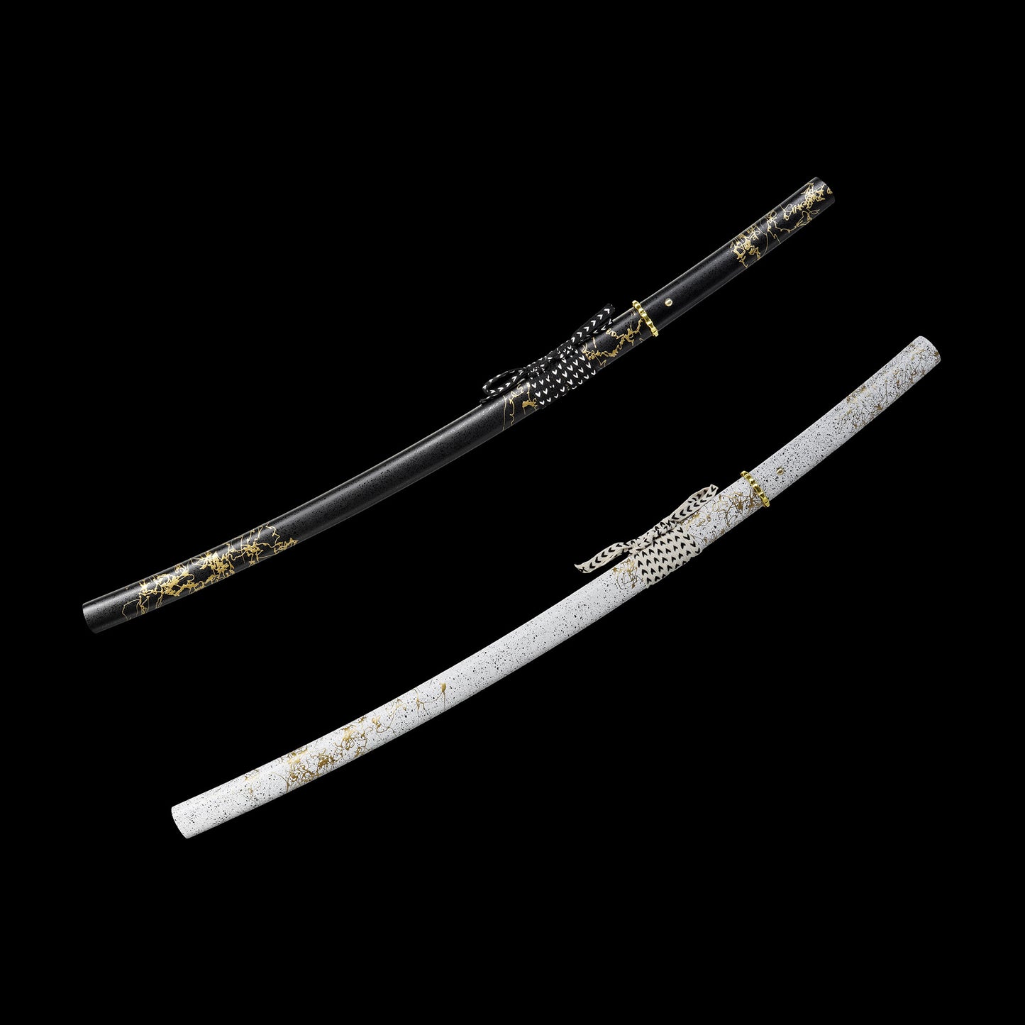 GOY Ytsu Katana Carbon Steel Forged Gilded Dawn Gilded Night Samurai Sword