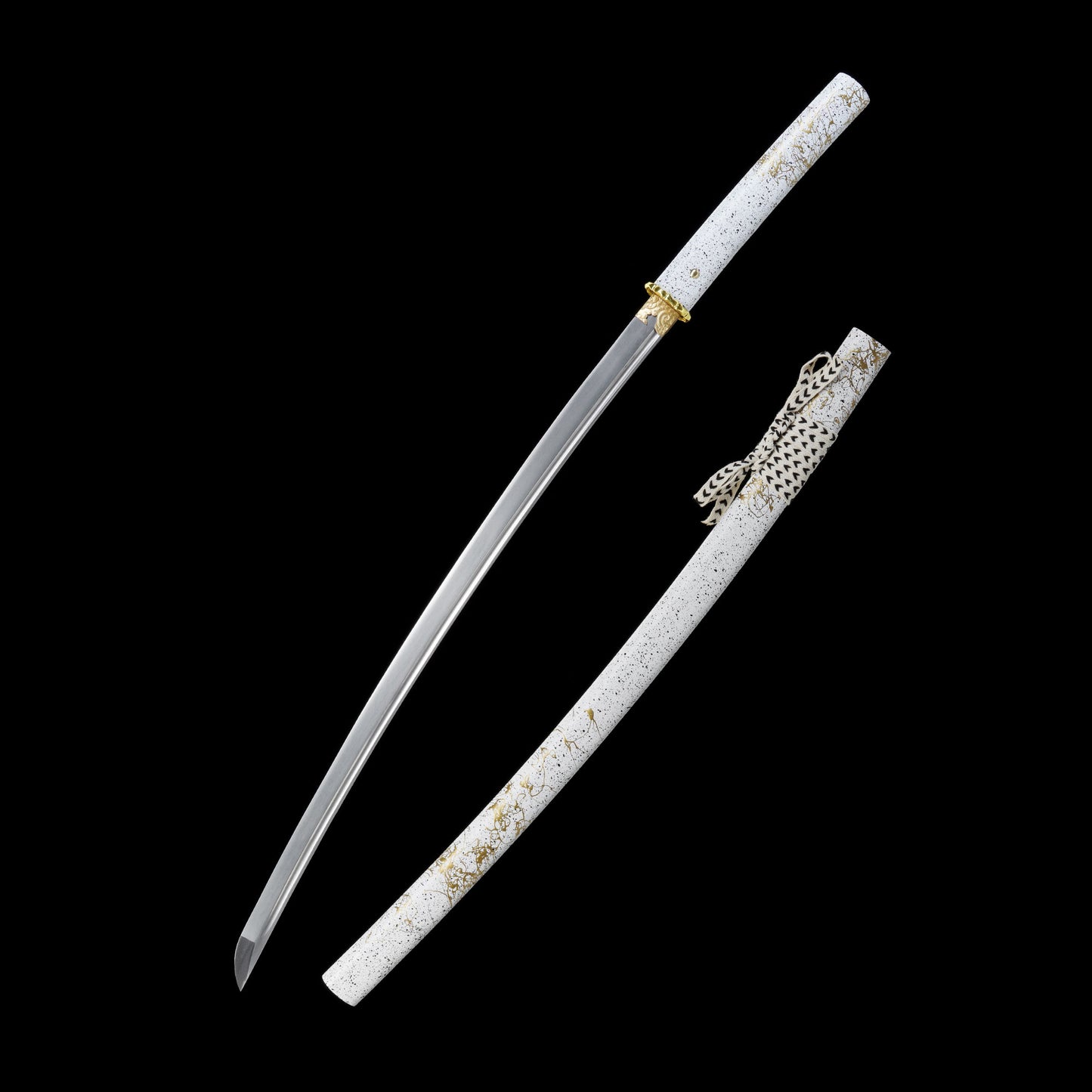 GOY Ytsu Katana Carbon Steel Forged Gilded Dawn Gilded Night Samurai Sword