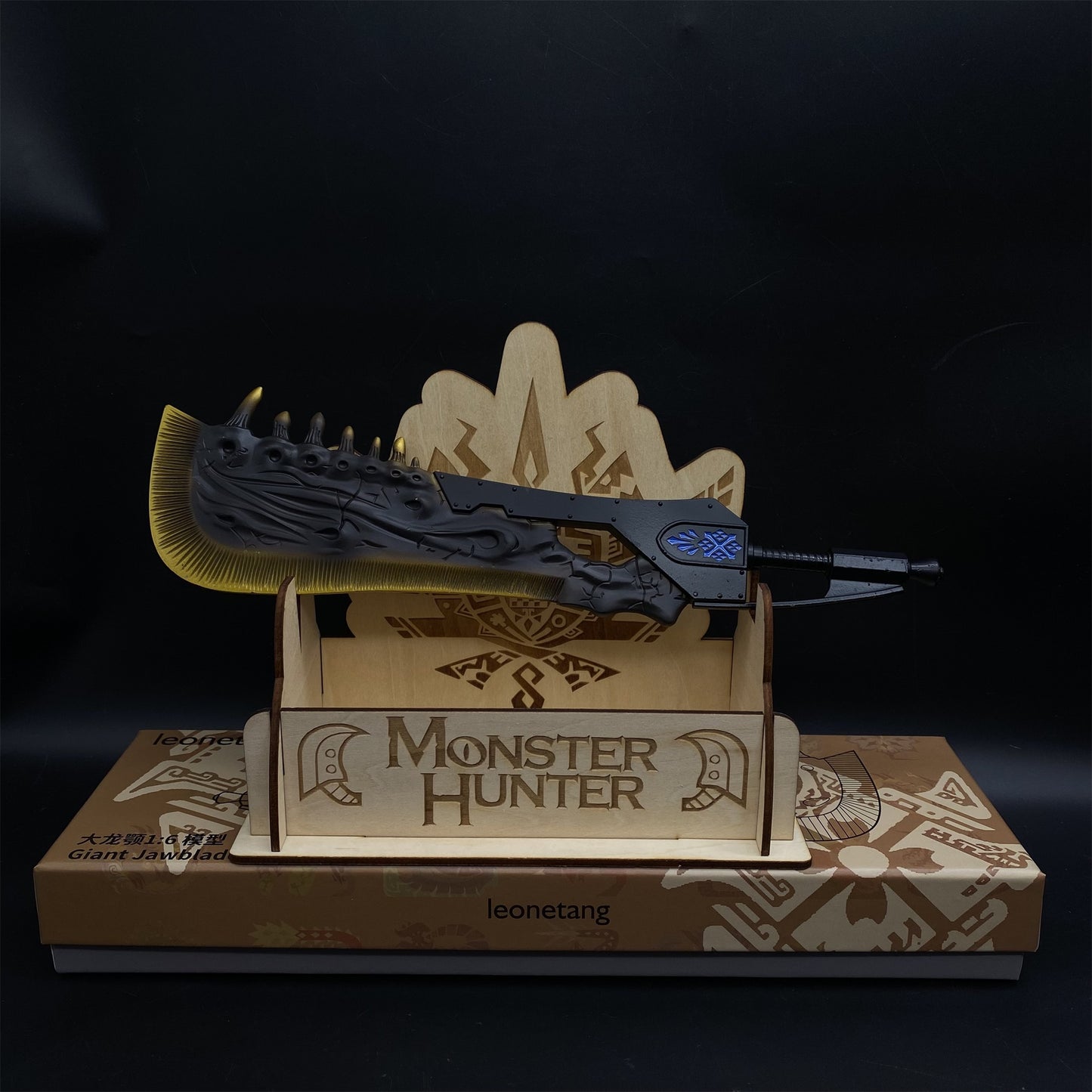 1/6 Scale MH Giant JawBlade Great Sword Metal Miniature