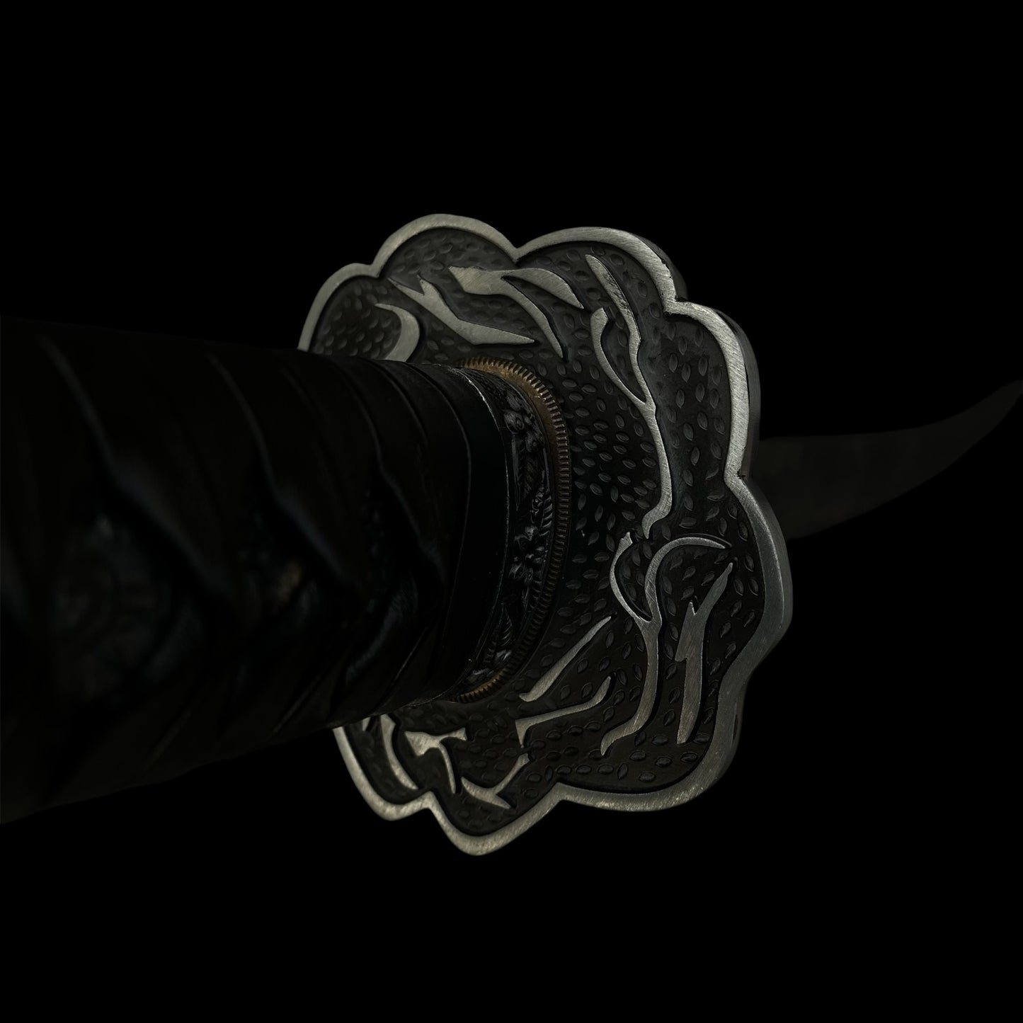 Gracious Gift of Tears High Hardness Manganese Steel Katana-Antique Version