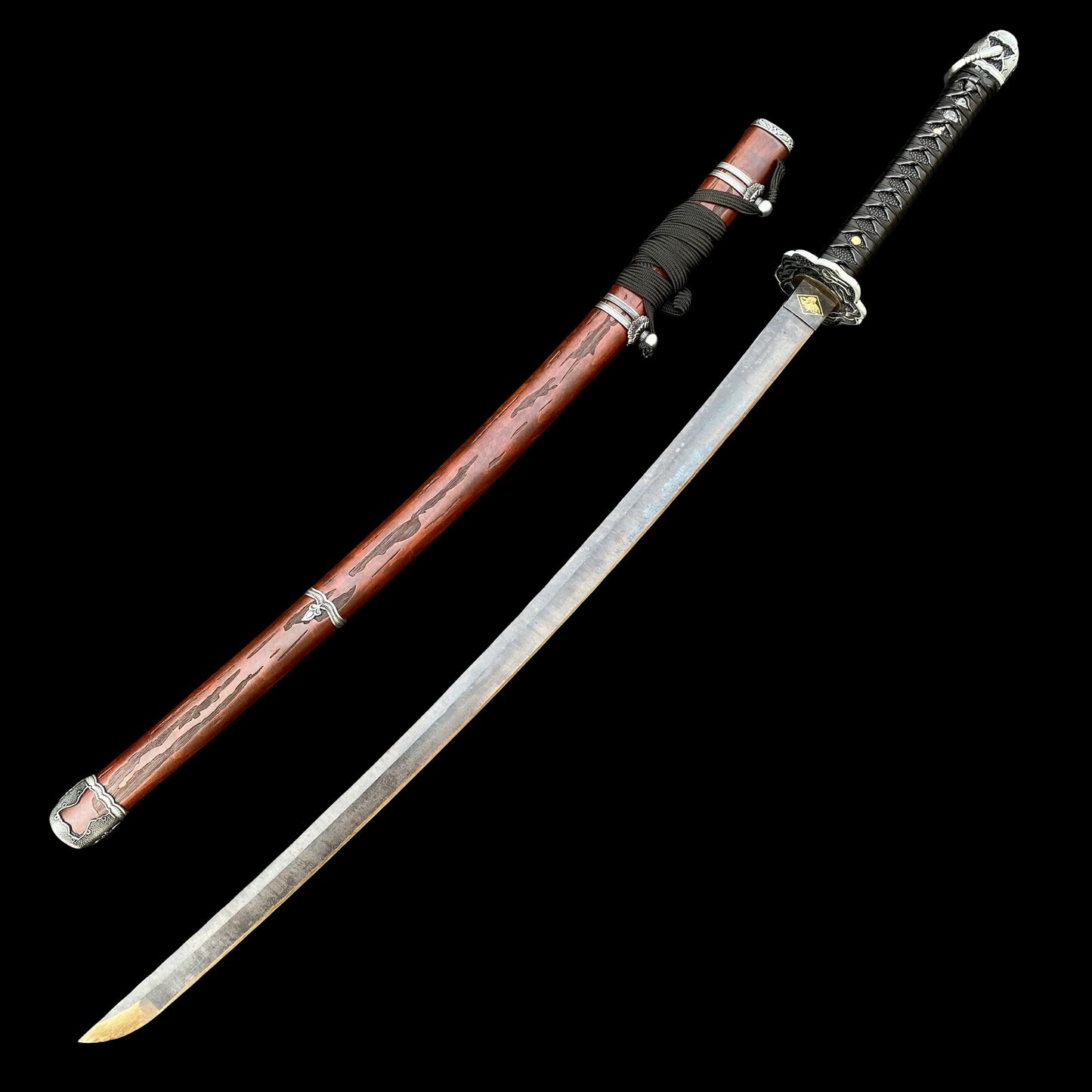 Gracious Gift of Tears High Hardness Manganese Steel Katana-Antique Version