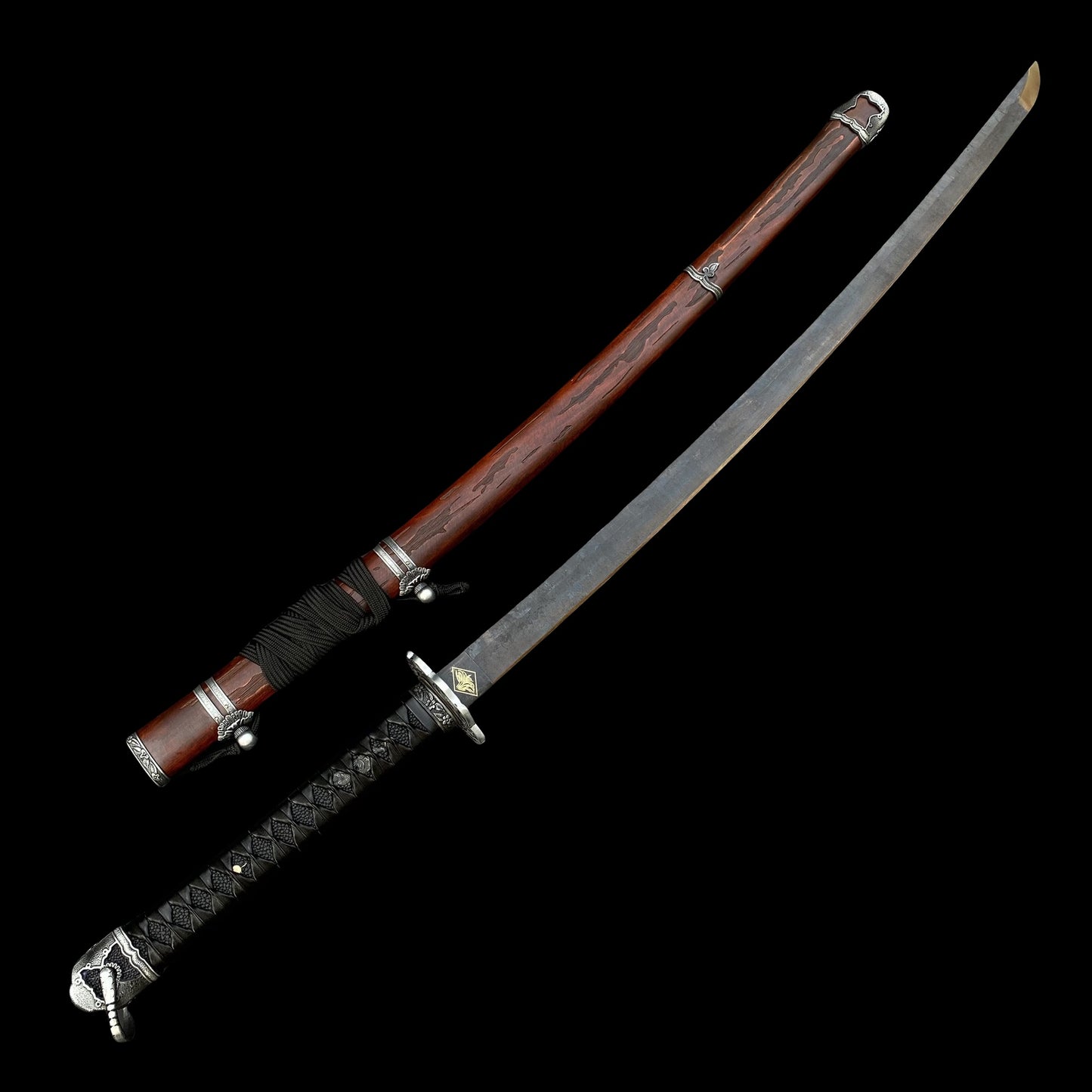 Gracious Gift of Tears High Hardness Manganese Steel Katana-Antique Version