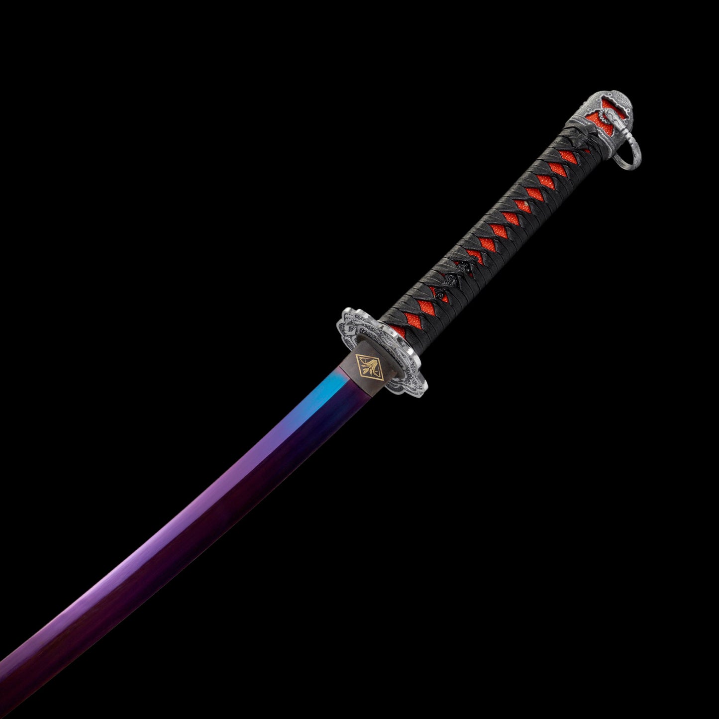 IRL Sekiro Red Mortal Blade Gracious Gift of Tears Katana 1065 Carbon Steel Version