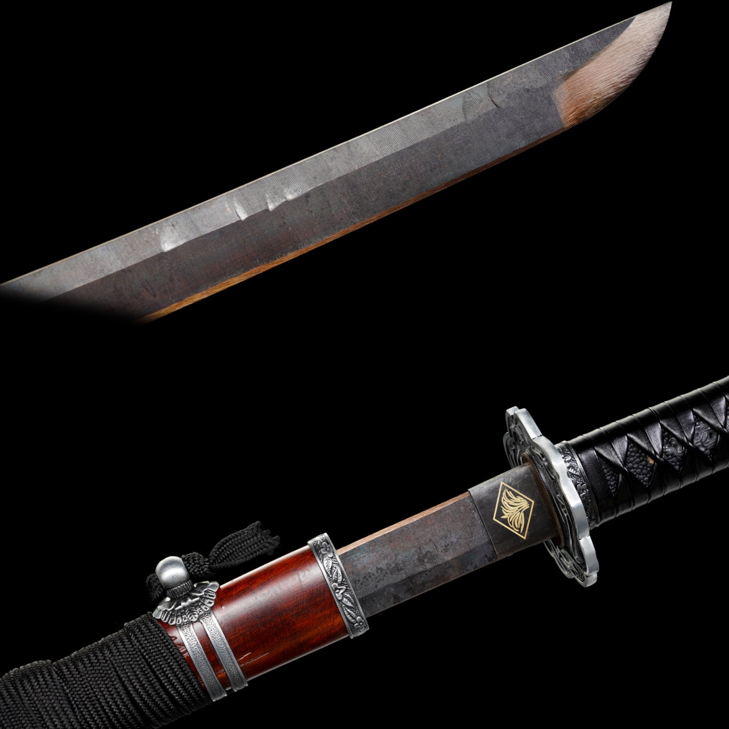 Gracious Gift of Tears High Hardness Manganese Steel Katana-Antique Blade Version