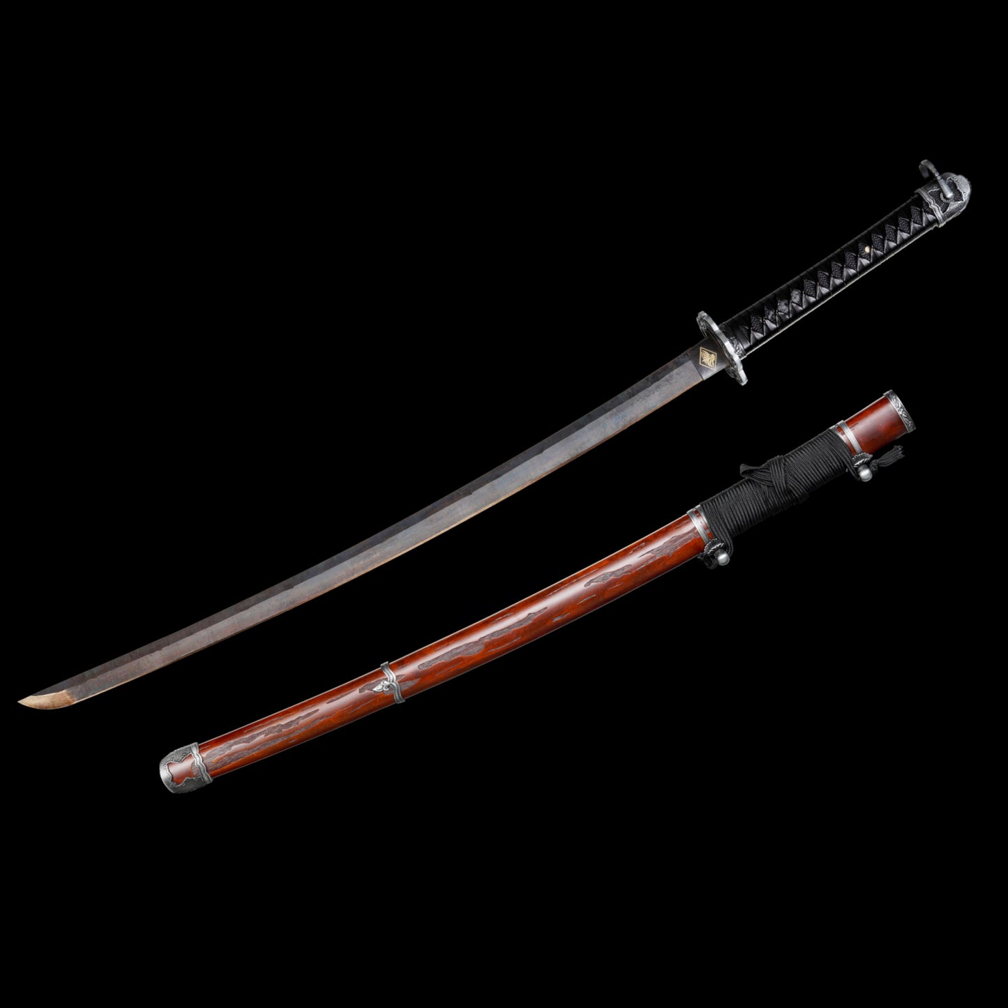 Gracious Gift of Tears High Hardness Manganese Steel Katana-Antique Version