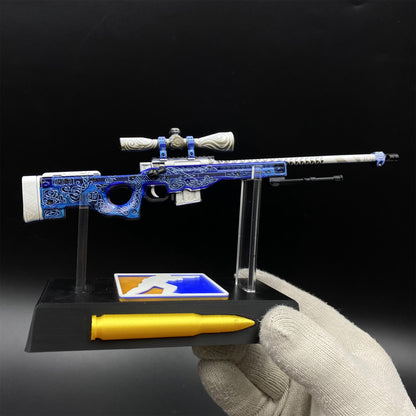 CS Tiny Gun Gungnir AWP Metal Miniature For Collection